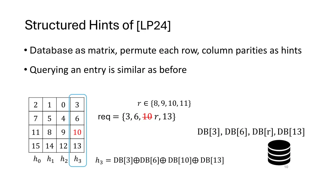 structured hints of lp24 1