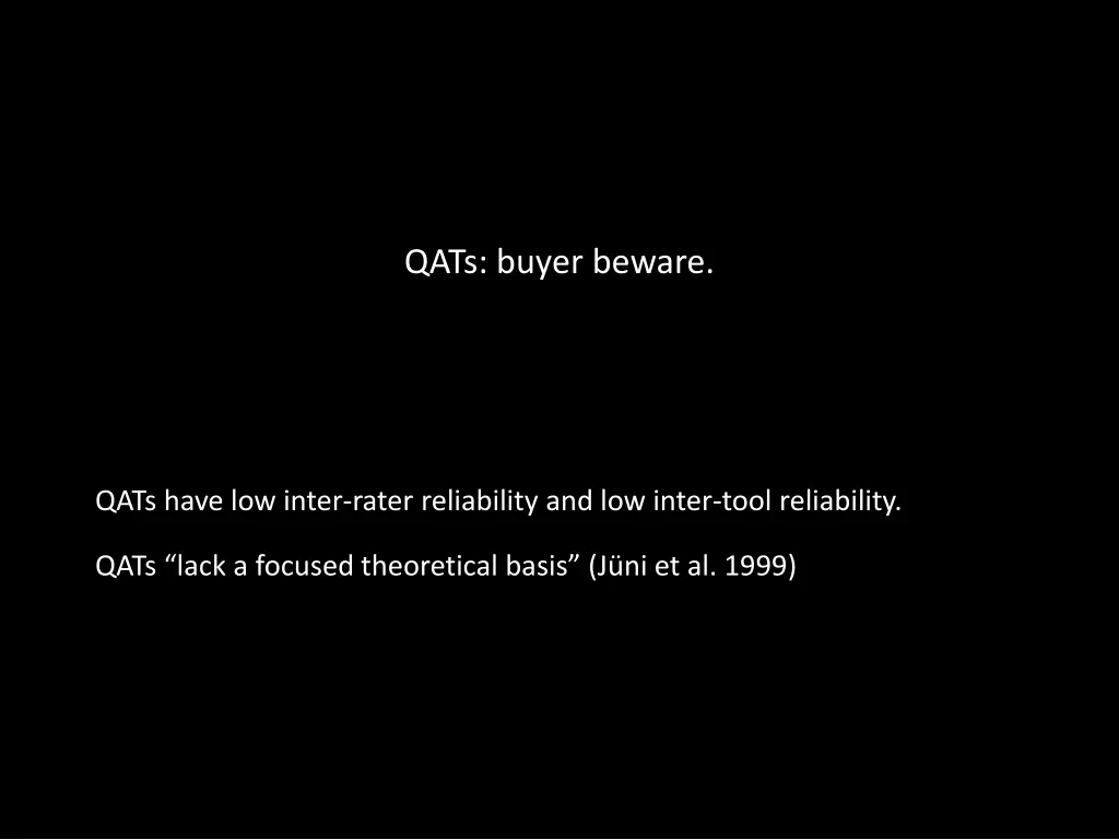 qats buyer beware