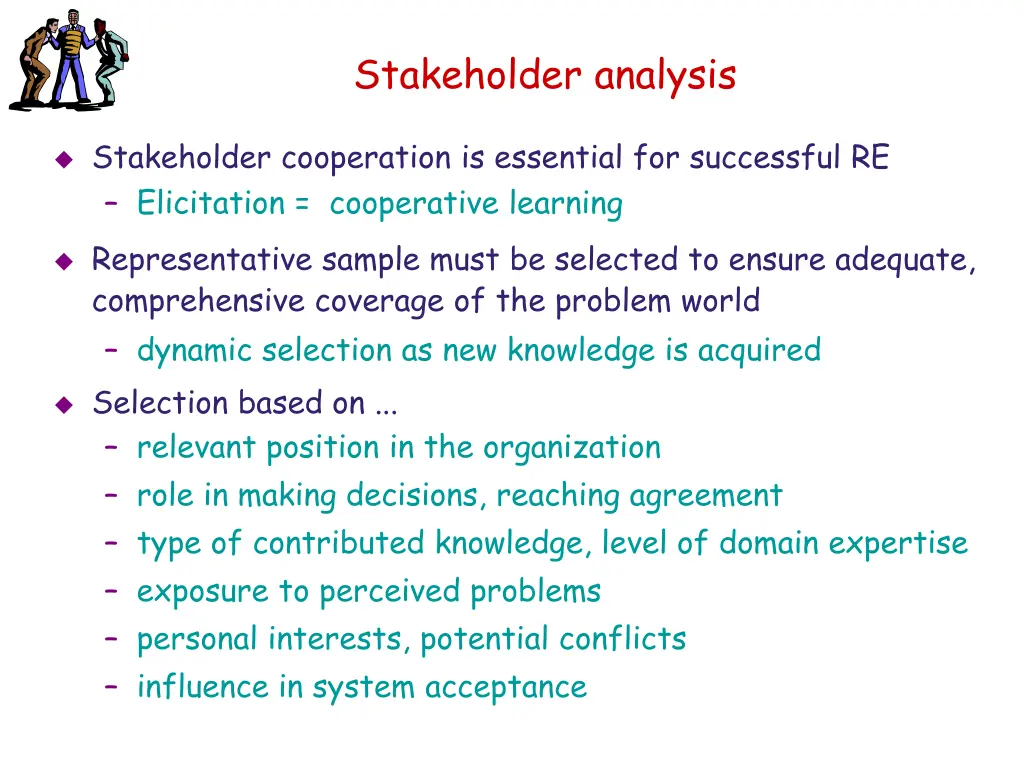 stakeholder analysis