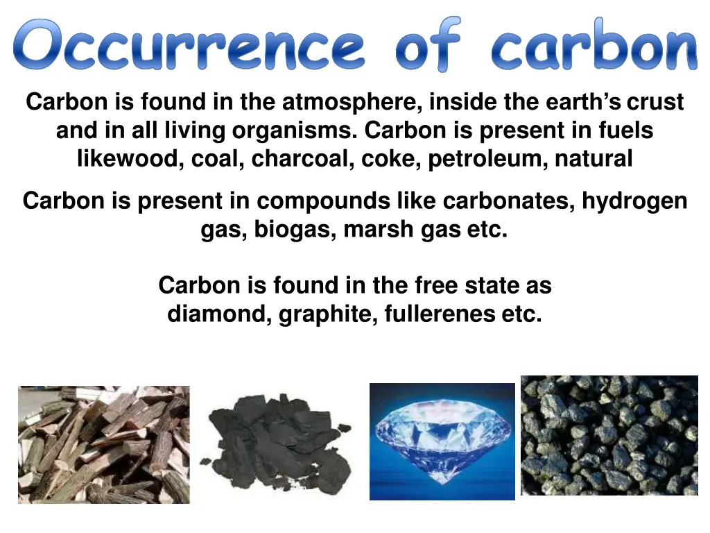 carbon is found in the atmosphere inside