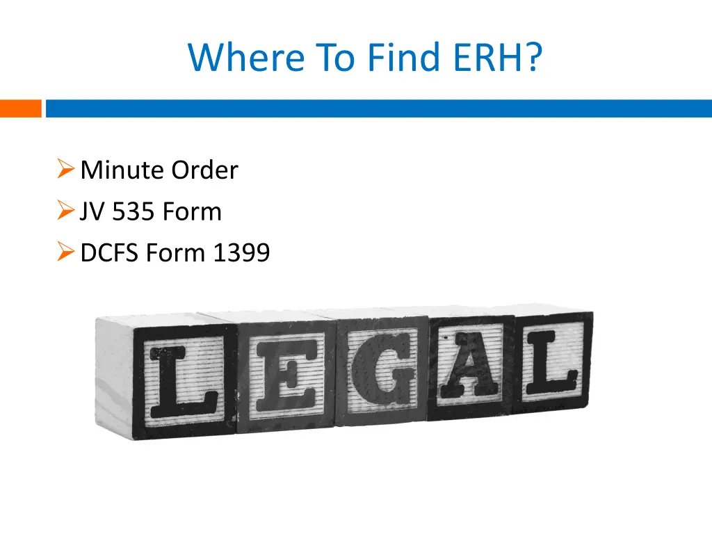 where to find erh