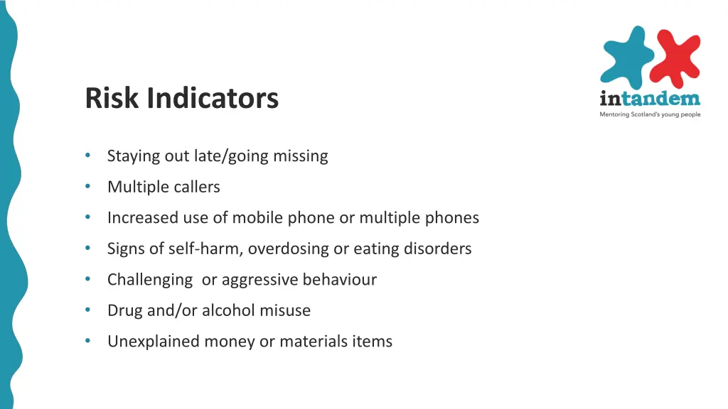 risk indicators