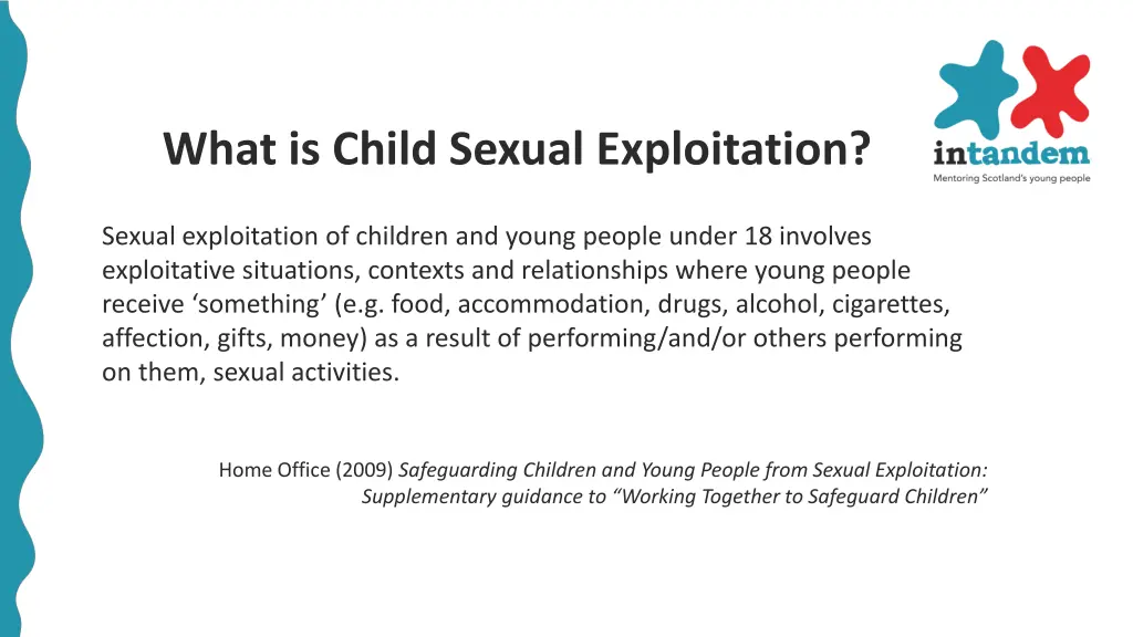 what is child sexual exploitation