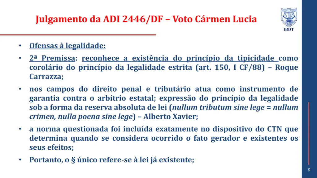 julgamento da adi 2446 df voto c rmen lucia 1