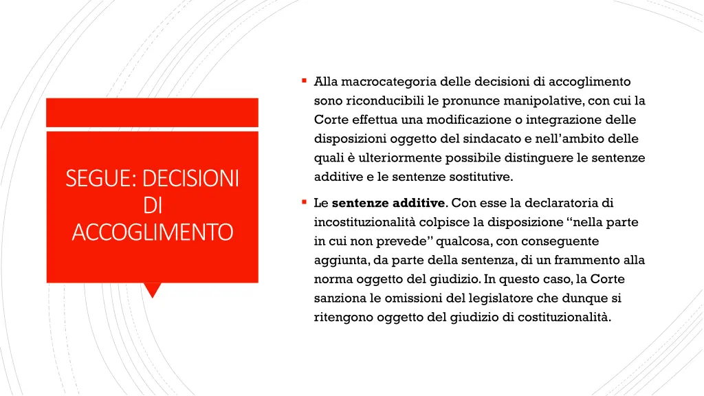 alla macrocategoria delle decisioni