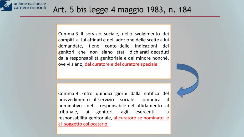 art 5 bis legge 4 maggio 1983 n 184 1