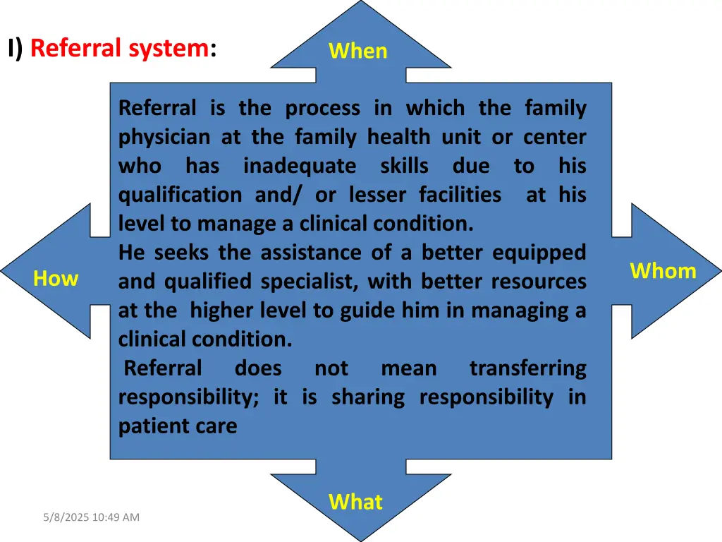 i referral system