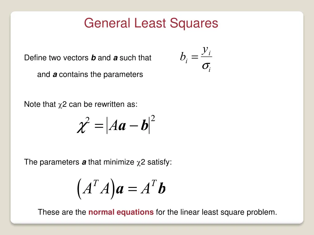 general least squares 2