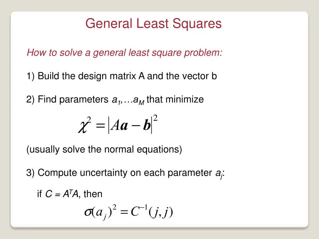 general least squares 3