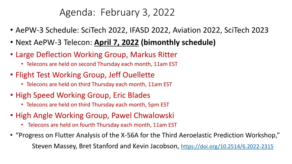 agenda february 3 2022 1