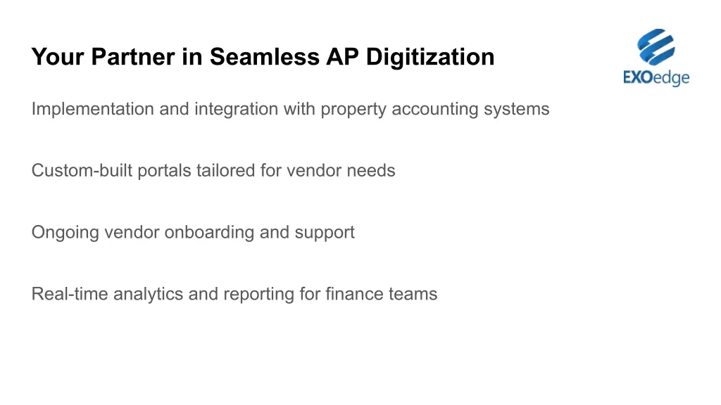 your partner in seamless ap digitization