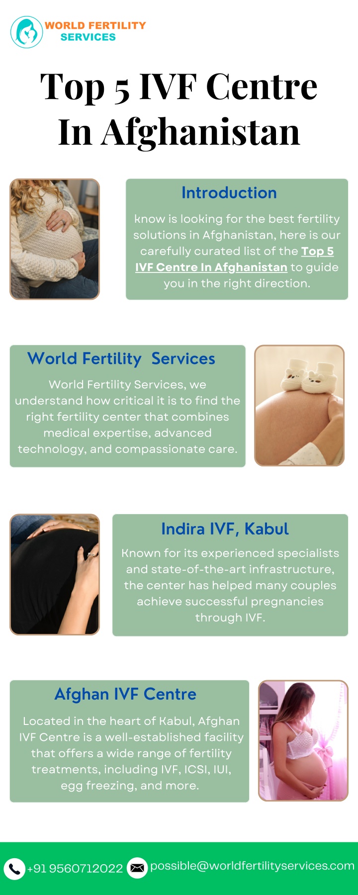 top 5 ivf centre in afghanistan