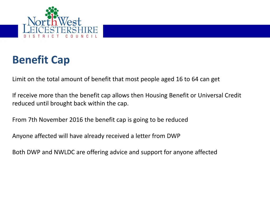 benefit cap