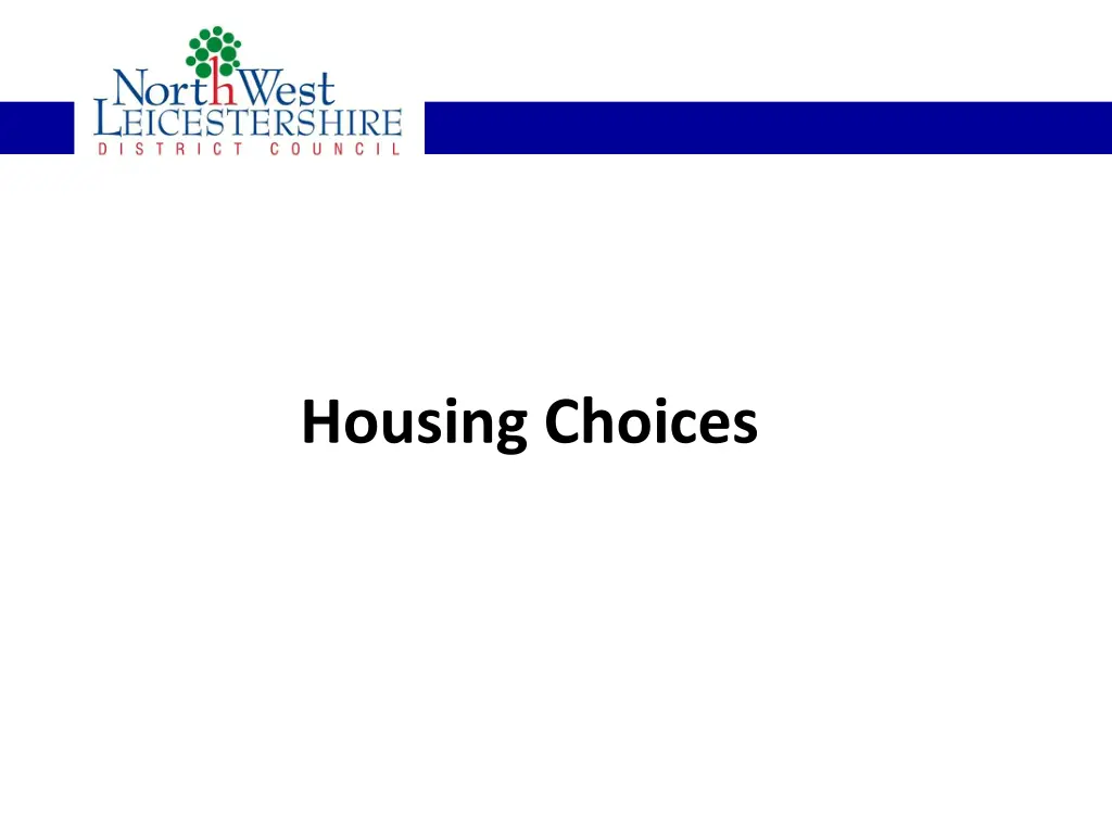 housing choices