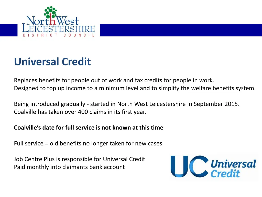 universal credit