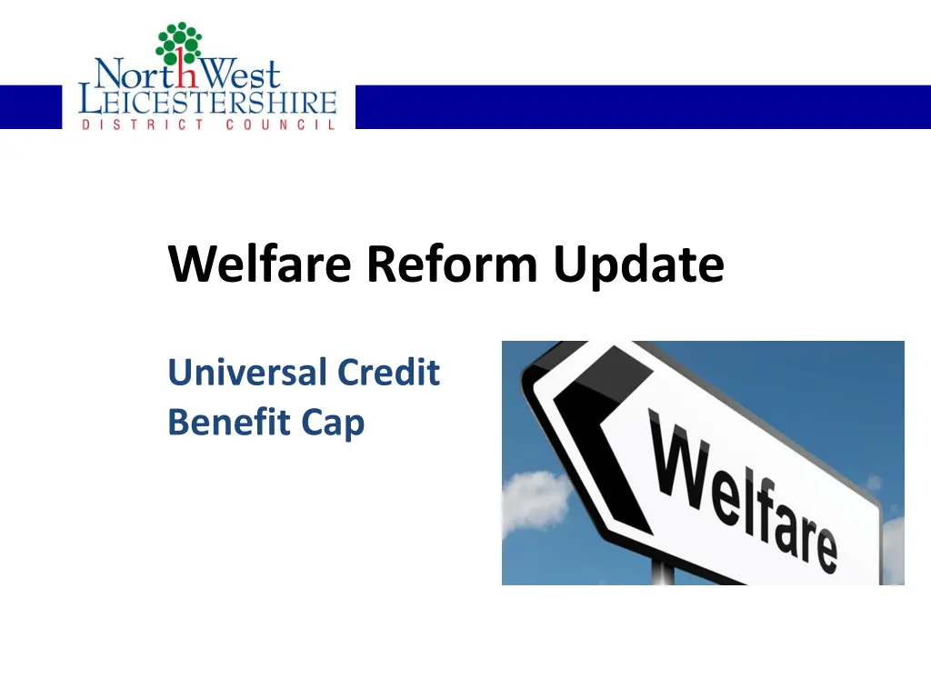 welfare reform update