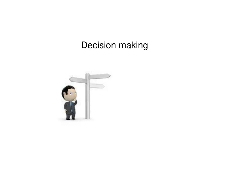 decision making