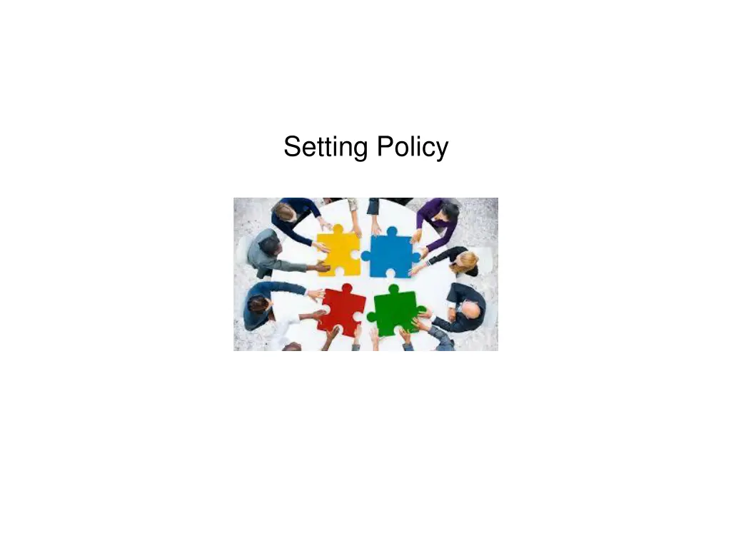 setting policy
