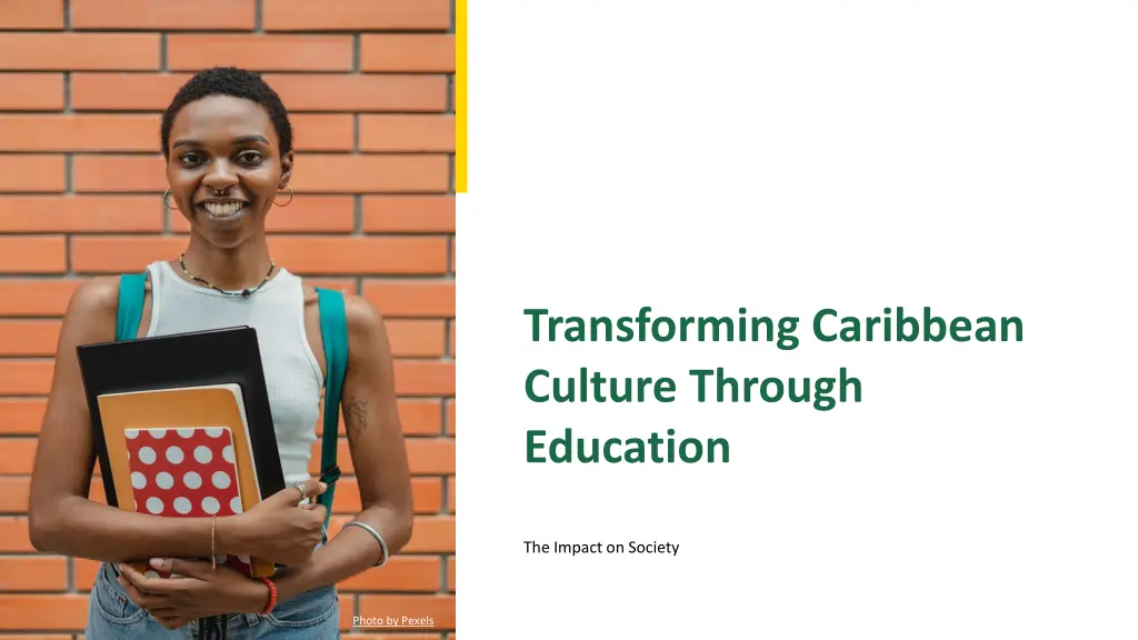 transforming caribbean culture through education
