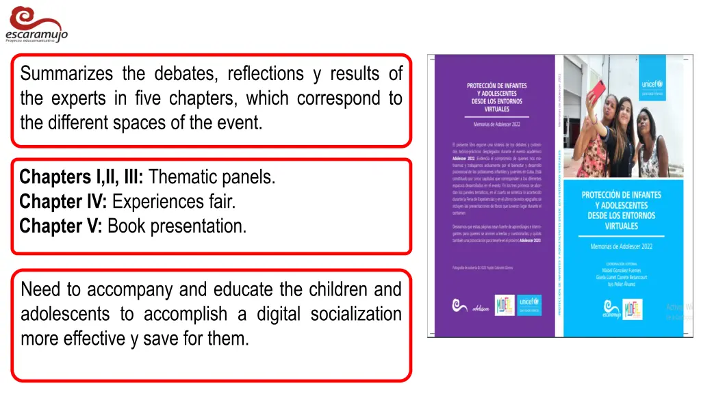 summarizes the debates reflections y results