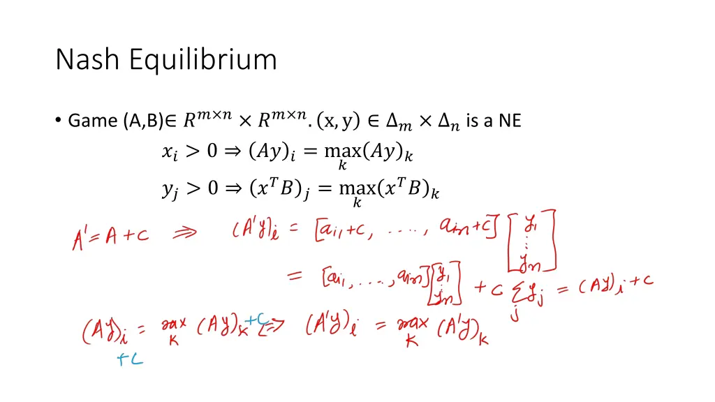 nash equilibrium
