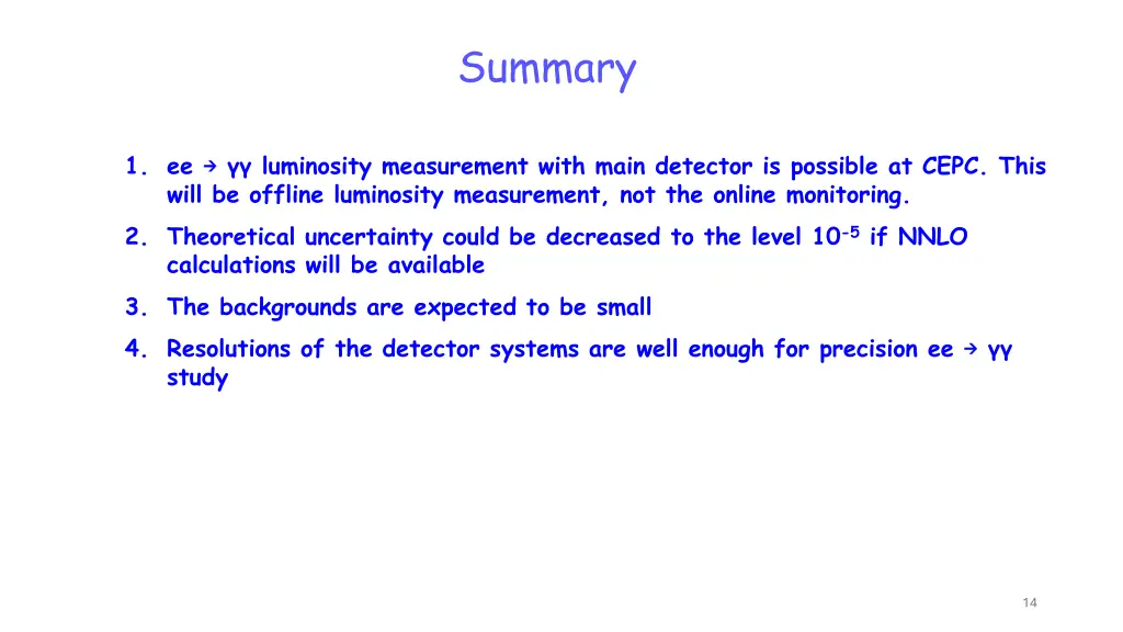 summary