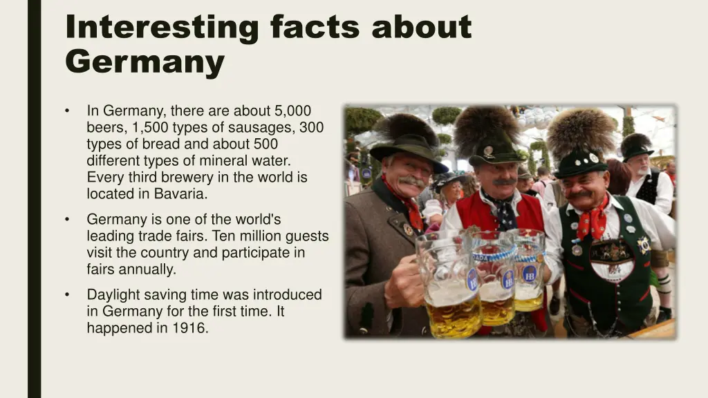 interesting facts about germany
