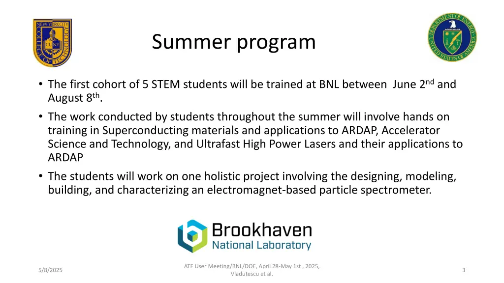 summer program