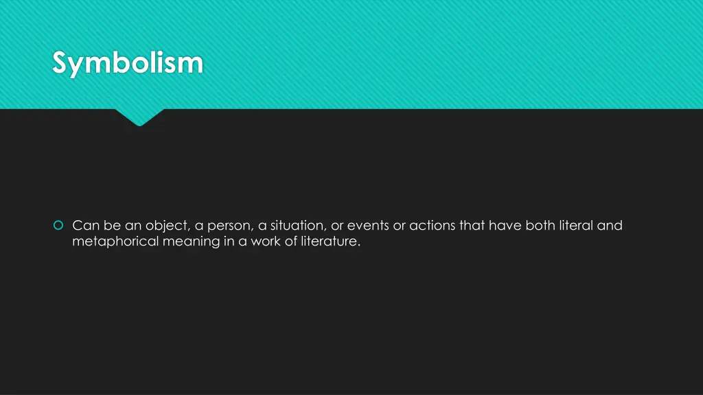 symbolism
