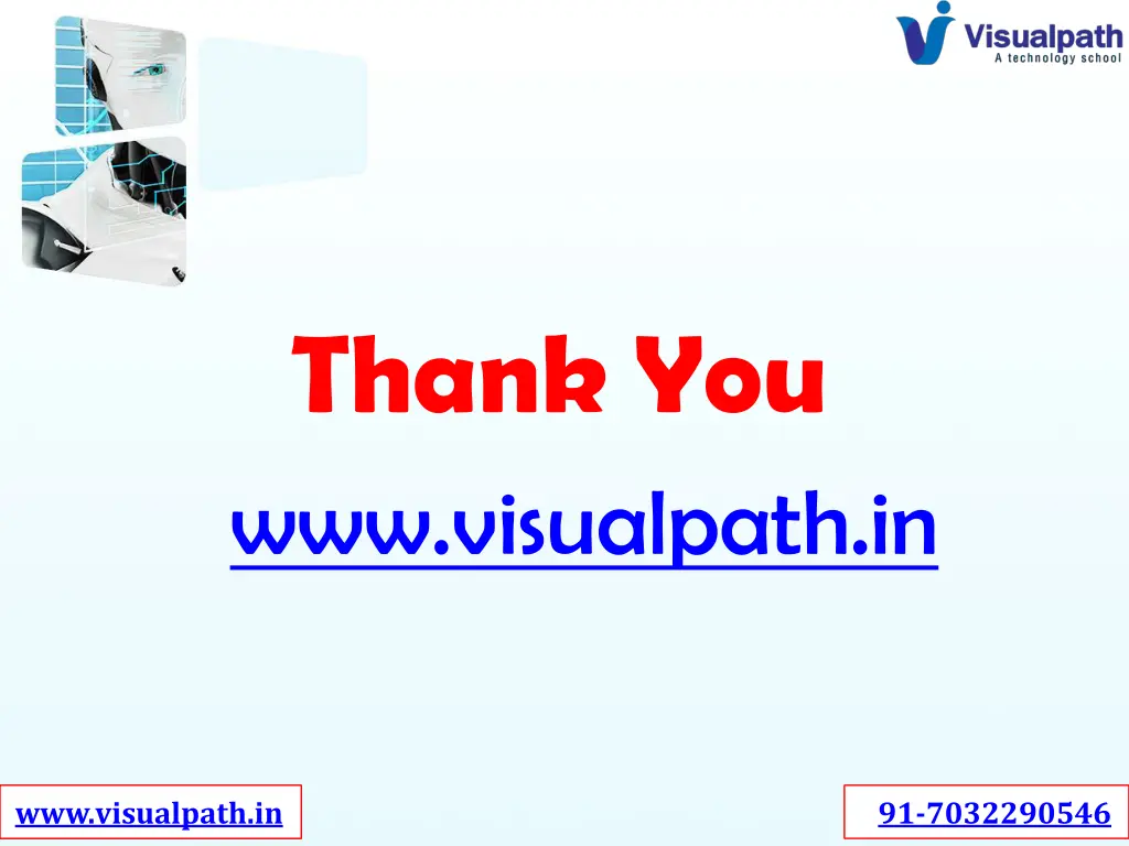 thank you www visualpath in