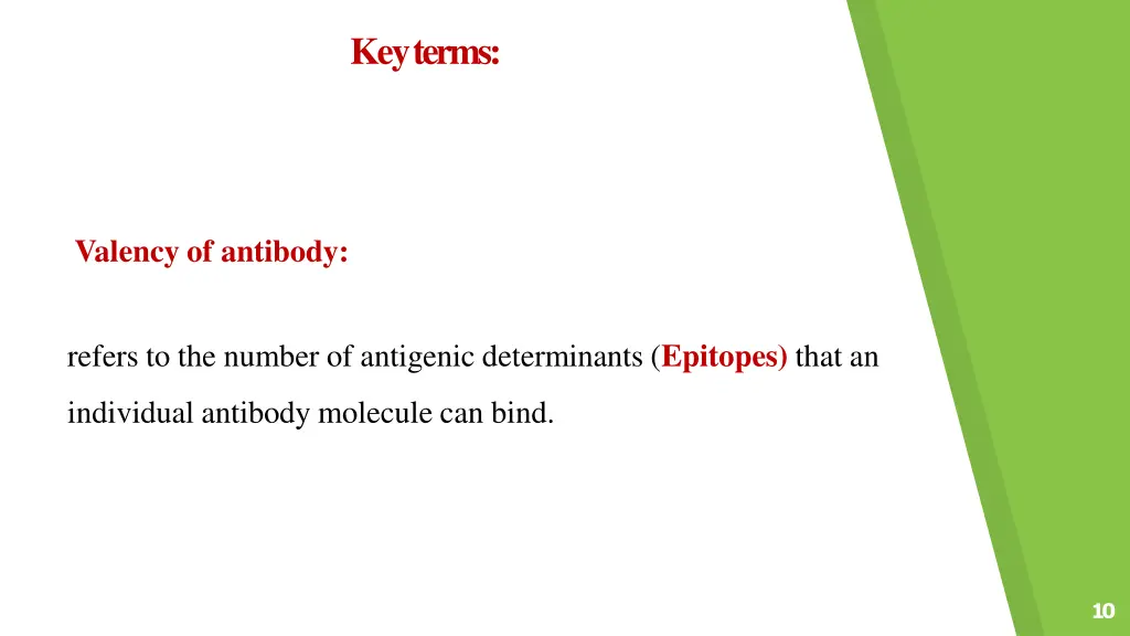 key terms