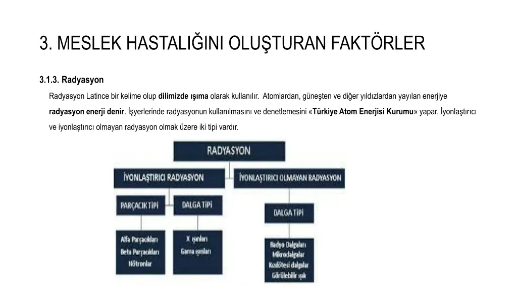 3 meslek hastali ini olu turan fakt rler 3