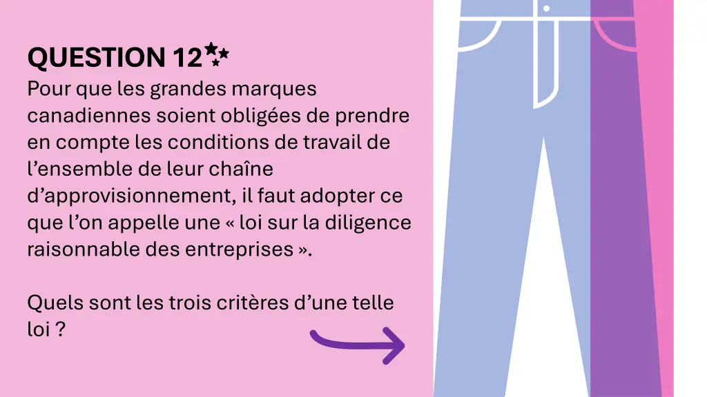 question 12 pour que les grandes marques