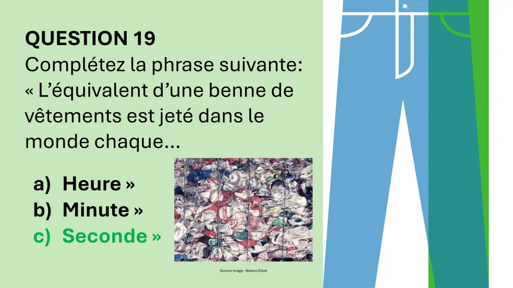 question 19 compl tez la phrase suivante 1
