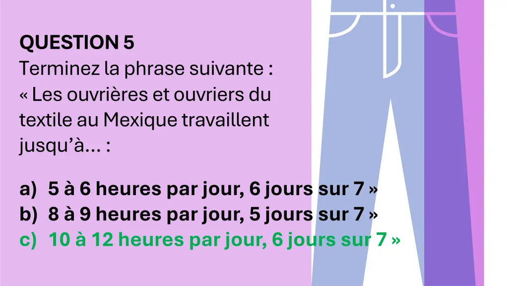 question 5 terminez la phrase suivante les ouvri 1