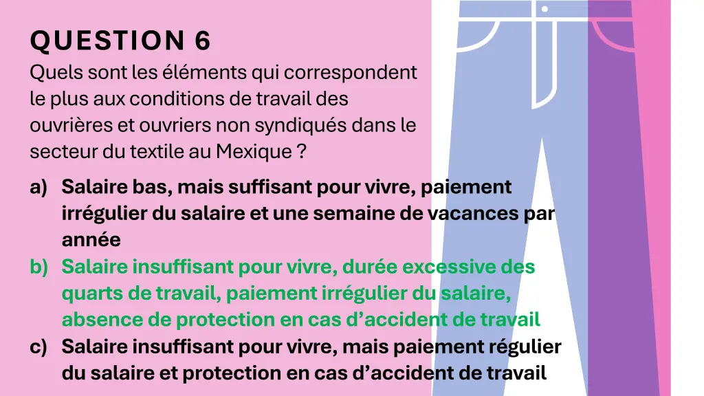 question 6 quels sont les l ments 1