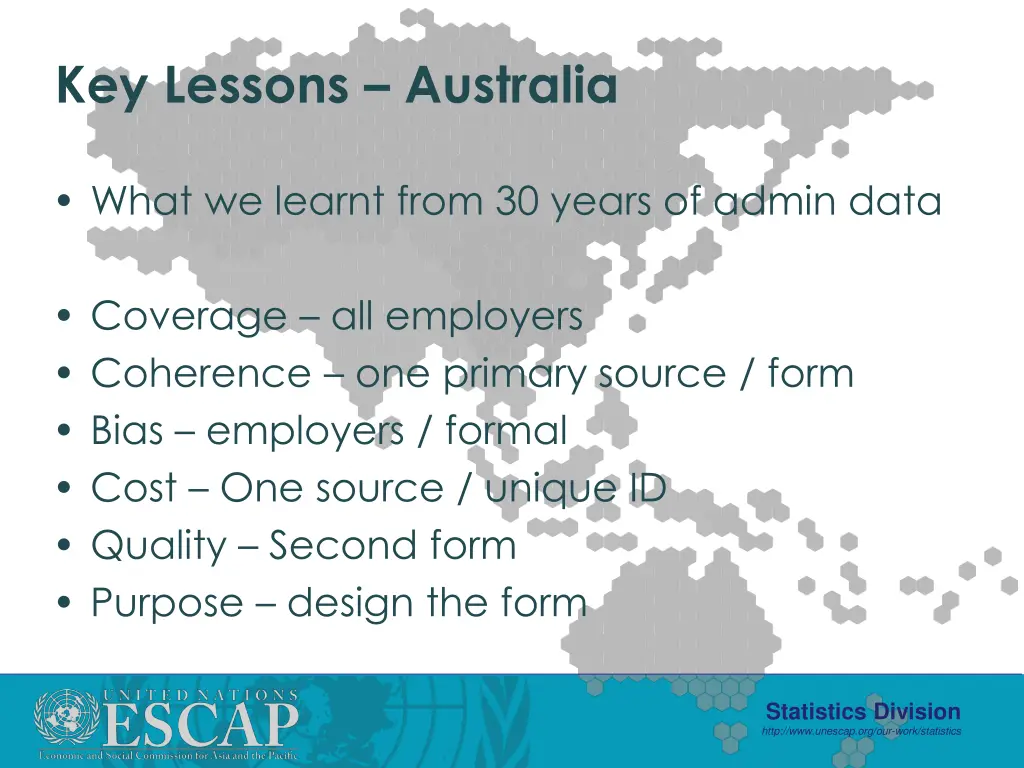 key lessons australia