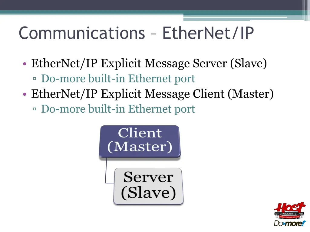 communications ethernet ip