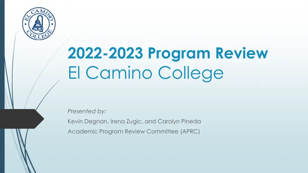 2022 2023 program review el camino college