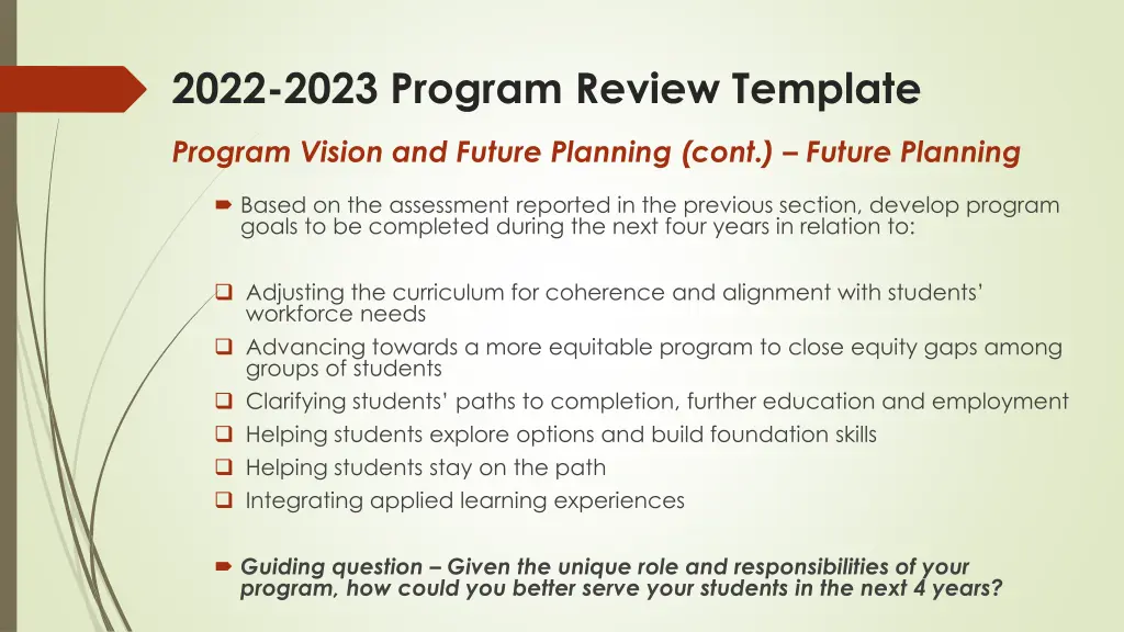 2022 2023 program review template 5