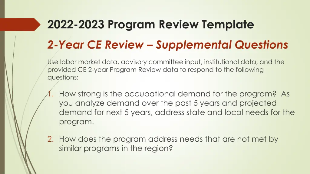 2022 2023 program review template 8