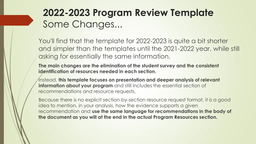 2022 2023 program review template some changes