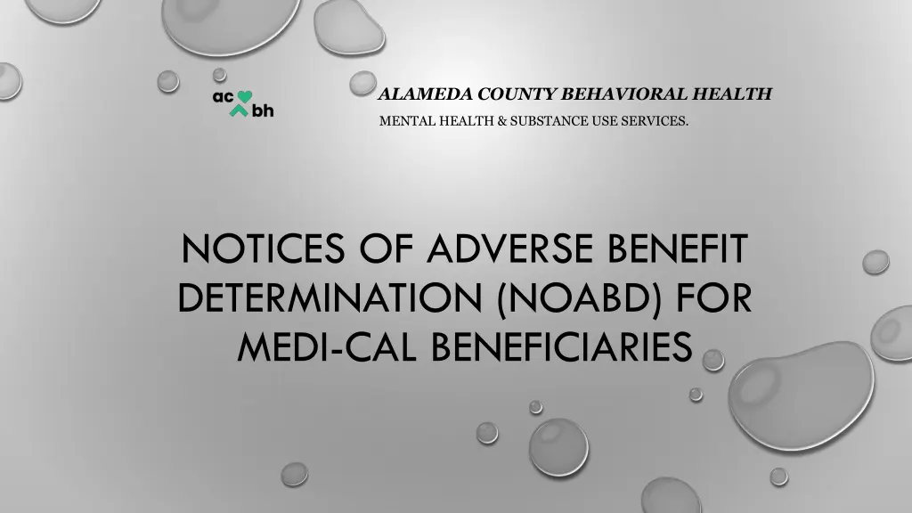 alameda county behavioral health