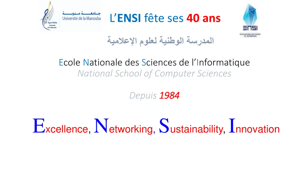 l ensi f te ses 40 ans