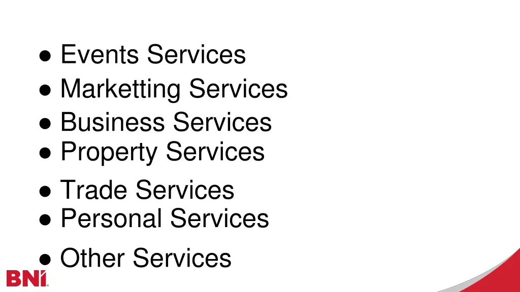 events services 1