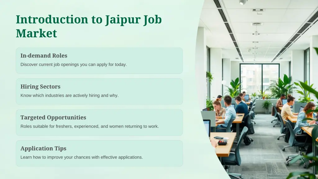 introduction to jaipur job market