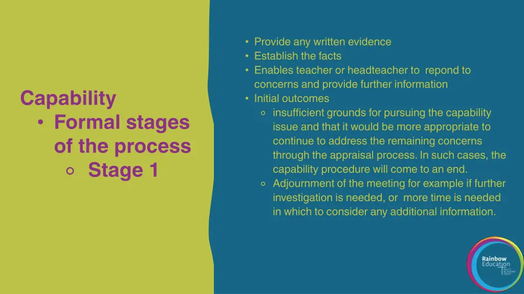provide any written evidence establish the facts