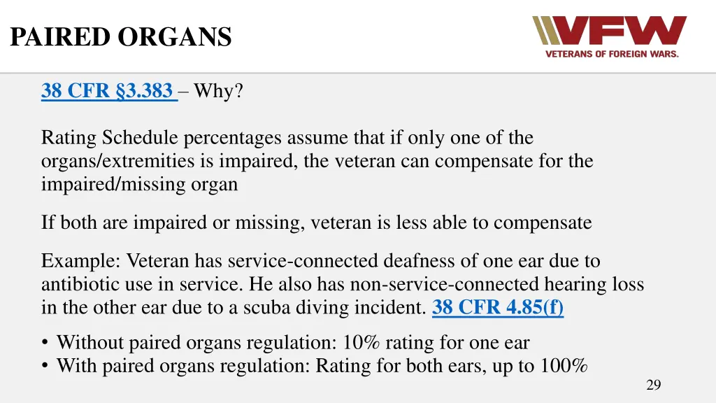 paired organs 1