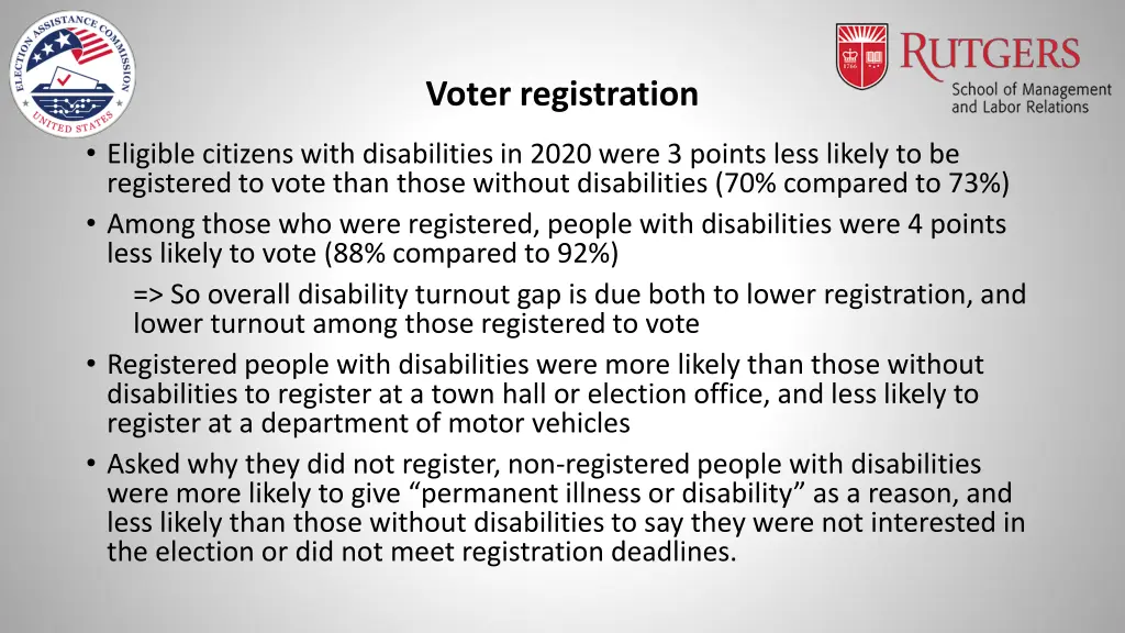 voter registration