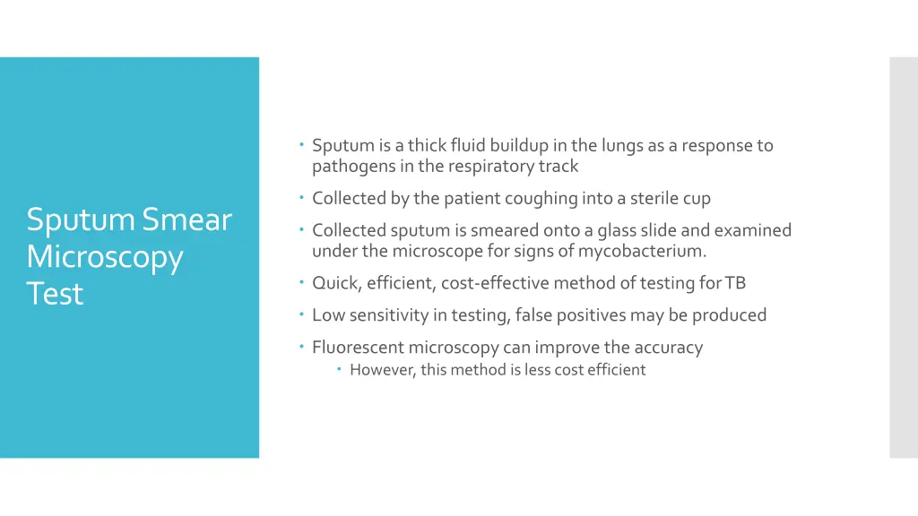 sputum is a thick fluid buildup in the lungs